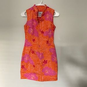 Lilly Pulitzer Sneaky Tiki Kamona Dress